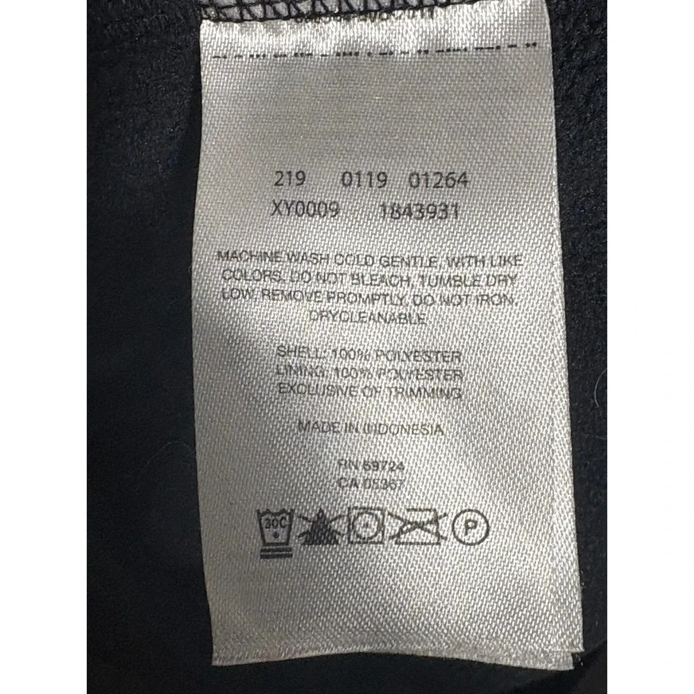 Columbia Mens Black Full Zip‎ Fleece Jacket Mock Neck XY0009 1843931 Large